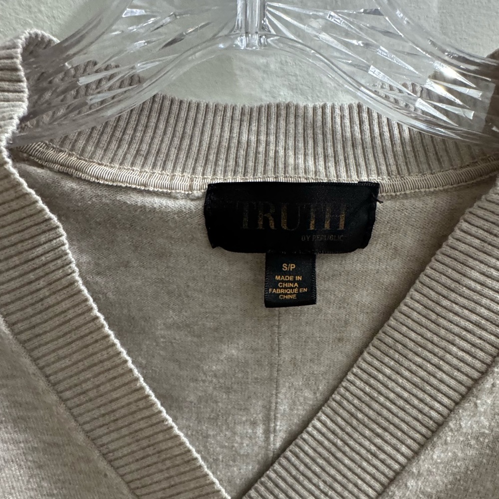 Truth by Republic Sweater with Ruffle Shoulders - Picture 4 of 4
